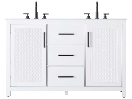 Elegant Lighting Alina White Vanity