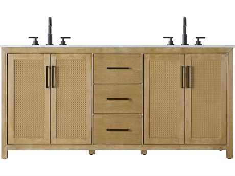 Elegant Lighting Alina Linen Oak Vanity