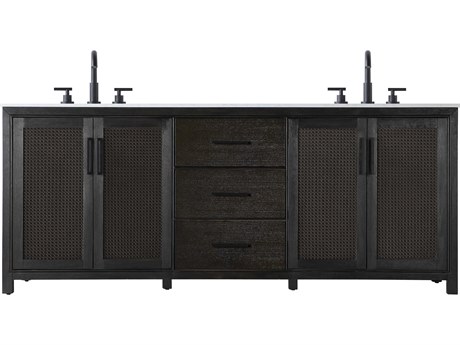 Elegant Lighting Alina Chocolate Oak Vanity