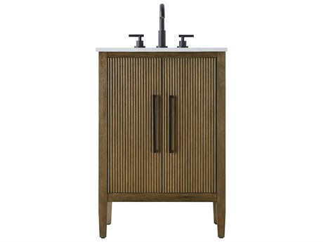 Elegant Lighting Blakely Hazel Oak Vanity