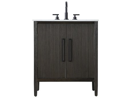 Elegant Lighting Blakely Chocolate Oak Vanity