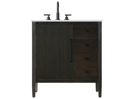 Elegant Lighting Blakely Chocolate Oak Vanity