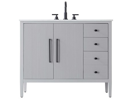 Elegant Lighting Blakely Grey Vanity
