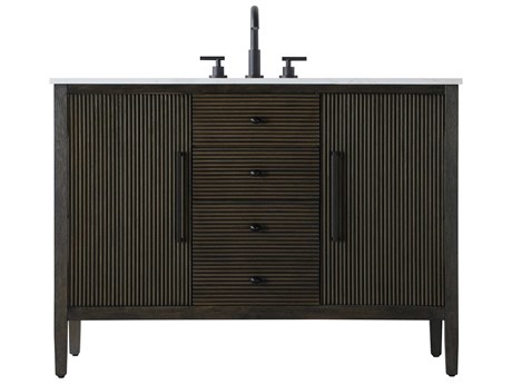 Elegant Lighting Blakely Chocolate Oak Vanity
