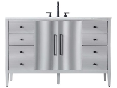Elegant Lighting Blakely Grey Vanity