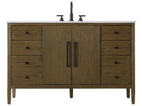 Elegant Lighting Blakely Hazel Oak Vanity