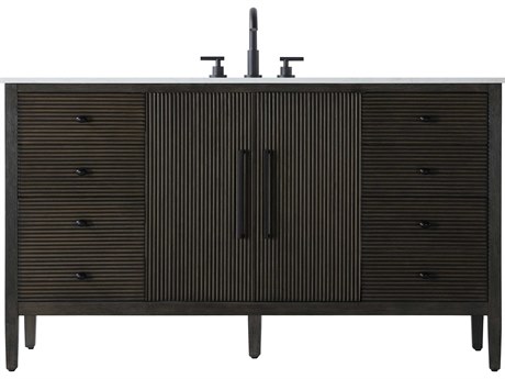 Elegant Lighting Blakely Chocolate Oak Vanity
