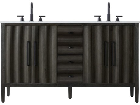 Elegant Lighting Blakely Chocolate Oak Vanity
