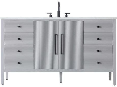 Elegant Lighting Blakely Grey Vanity