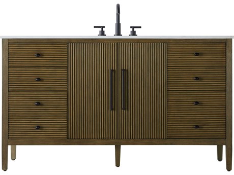 Elegant Lighting Blakely Hazel Oak Vanity