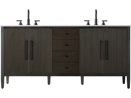 Elegant Lighting Blakely Chocolate Oak Vanity