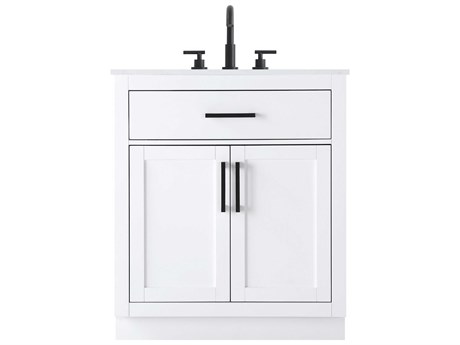 Elegant Lighting Alden White 30" Vanity