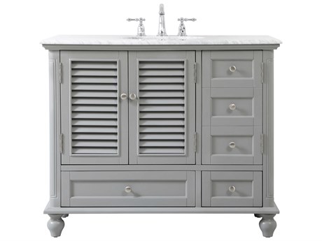 Elegant Lighting Rhodes Grey 42" Vanity