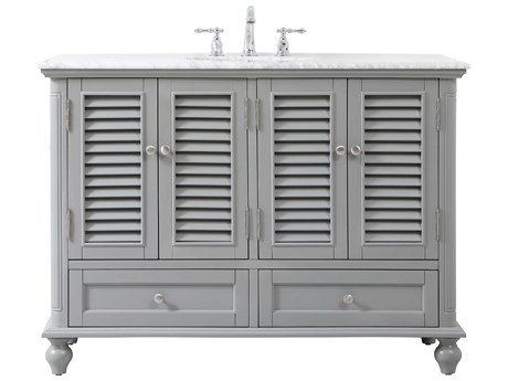 Elegant Lighting Rhodes Grey 48" Vanity