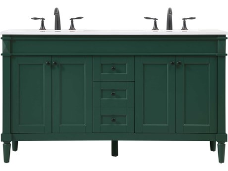 Elegant Lighting Bennett Black 60" Vanity