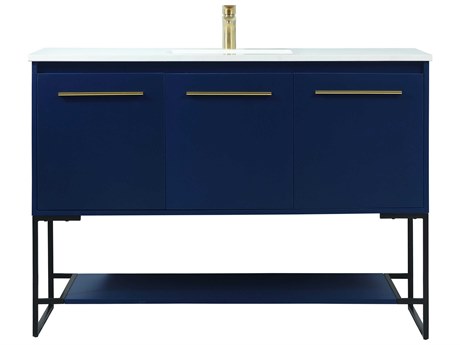 Elegant Lighting Sloane Blue 48" Vanity