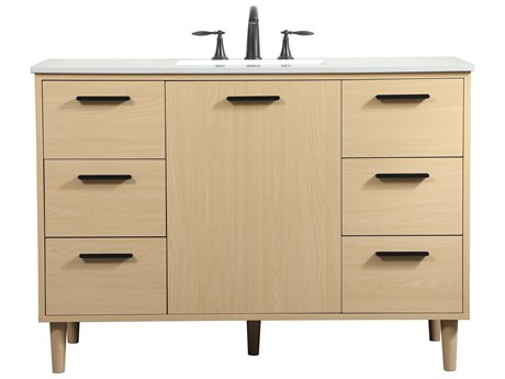 Elegant Lighting Baldwin Maple 48" Vanity
