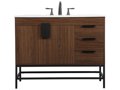 Elegant Lighting Eugene Walnut 42" Vanity