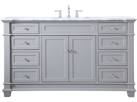 Elegant Lighting Wesley Grey 60" Vanity