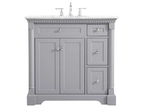 Elegant Lighting Clarence Grey 36" Vanity