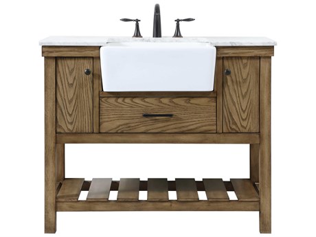 Elegant Lighting Clement Driftwood 42" Vanity