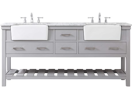 Elegant Lighting Clement Grey 72" Vanity
