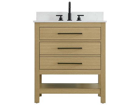 Elegant Lighting Karson Honey Brown Vanity