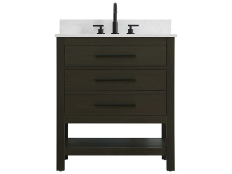 Elegant Lighting Karson Mocha Brown Vanity