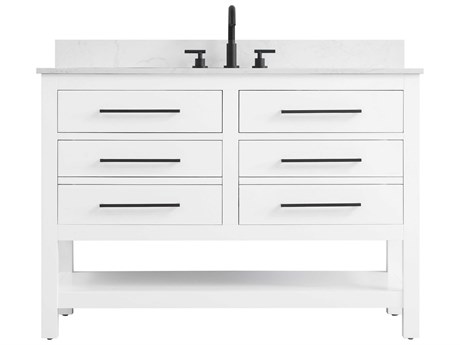 Elegant Lighting Karson White Vanity