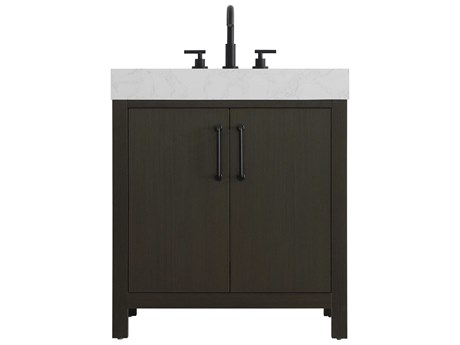 Elegant Lighting Nathan Mocha Brown Vanity
