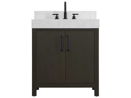 Elegant Lighting Nathan Mocha Brown Vanity