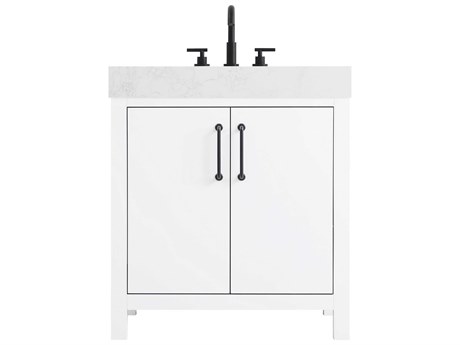 Elegant Lighting Nathan White Vanity