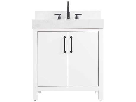 Elegant Lighting Nathan White Vanity
