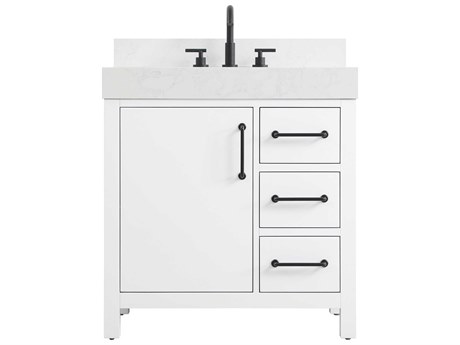 Elegant Lighting Nathan White Vanity