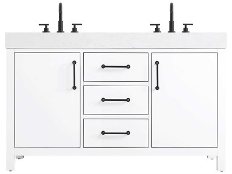 Elegant Lighting Nathan White Vanity