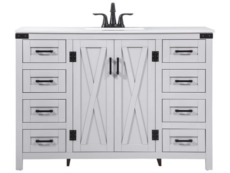 Elegant Lighting Grant Grey 48" Vanity