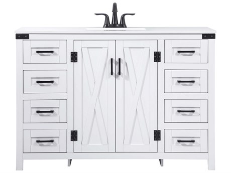 Elegant Lighting Grant White 48" Vanity