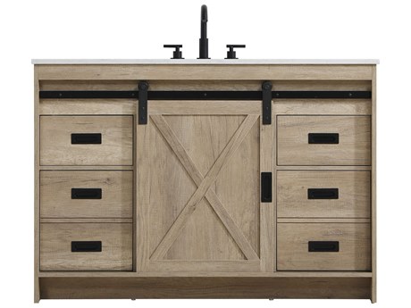 Elegant Lighting Austin Natural Oak 48" Vanity