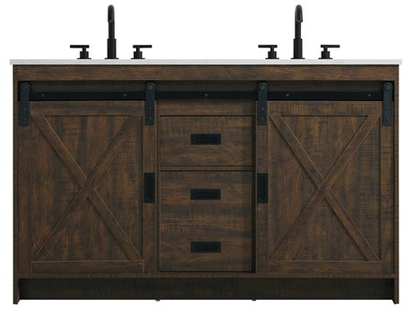 Elegant Lighting Austin Expresso 54" Vanity