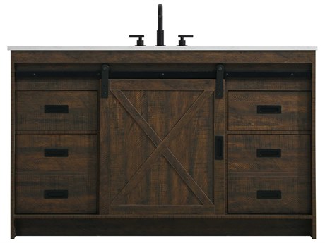 Elegant Lighting Austin Expresso 54" Vanity