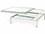 Eichholtz Harvey Sliding Top Brushed Brass Coffee Table  EIC114023
