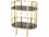 Eichholtz Townhouse Polished Stainless Steel Trolley  EIC108994