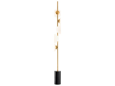 Eichholtz Tempo Antique Brass Floor Lamp