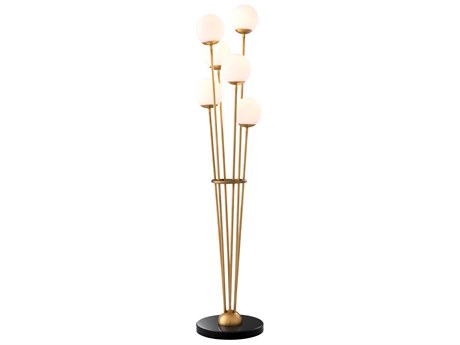Eichholtz Tortora Antique Brass Floor Lamp