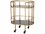 Eichholtz Townhouse Polished Stainless Steel Trolley  EIC108994