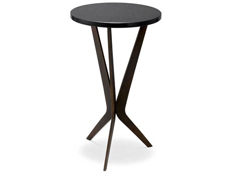 Eichholtz Malone Bronze Granite Top Side Table