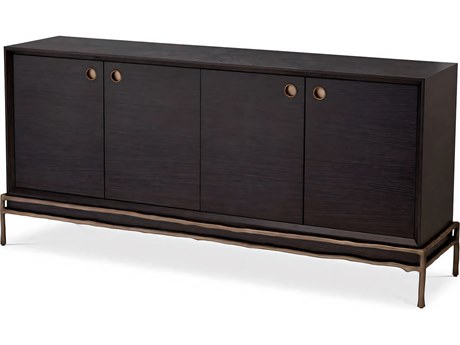 Eichholtz Premier Charcoal Grey Oak Veneer Dresser