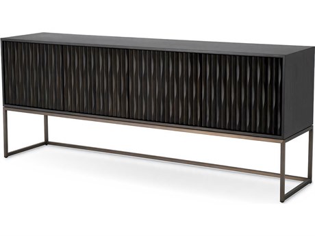 Eichholtz Brayden Charcoal Grey Oak Veneer Dresser