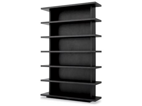Eichholtz Malibu Charcoal Grey Oak Veneer Cabinet