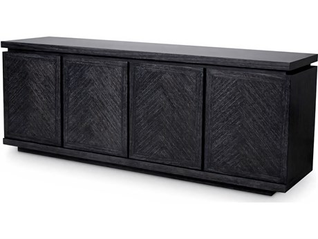 Eichholtz Bowen Charcoal Grey Oak Veneer Dresser
